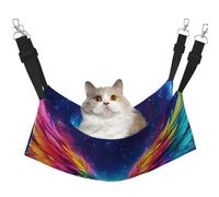 Flowers Butterfly Wings Starlight Printed Pet Hammock - Sleeping Hammock For Cats, Rabbits, Ferrets, Puppies, Small Animals