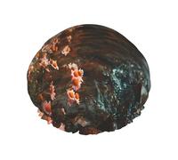 Flowers By The River Shower Cap with Comfort Skin Friendly Design for Hair Protection During Laundry Beauty