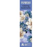 Flowers Coloring Bookmarks (Rockpool Coloring Bookmarks)