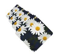 Flowers Daisy Car Air Freshener Cards for Women Men 4 Pack Cute Car Accessories Long Lasting Scent Car Diffuser Hanging Auto Aromatherapy Tablets Car Fresheners Gifts