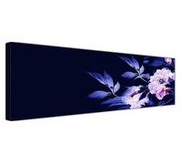 Flowers Diamond Art, Diamond Painting Leaf, 5D Round Full Drill Crystal Art Kits for Beginner, DIY Rhinestone Embroidery Mosaic Kits for Adults for Home Wall Room Decor, Large Canvas 300x100cm F1-622