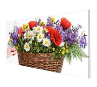 Flowers Diamond Art Kits Adults Large 250x100cm Diamond Painting Simplicity DIY Dimond Art Crafts for Adults 5D Full Drill Gem Crystal Painting Rhinestone Embroidery Kit Gifts for Women Decor L-68