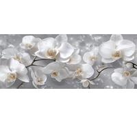 Flowers Diamond Art Kits Adults Large 5D Aesthetics Diamond Painting Kits, DIY Full Drill Crystal Art Rhinestone Embroidery Cross Stitch Arts and Crafts for Adults 118x39.4 Inch/300x100 cm -LR752