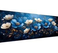 Flowers Diamond Art Kits for Adults, 5D DIY Full Drill Diamond Painting Beautiful Kits for Beginners, Gem Crafts Embroidery Pictures for Home Decoration, Mothers Day Gifts for Mum, 30x60cm Y1-338