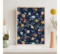 Flowers Diamond Art Kits for Adults Flower Diamond Painting Kits for Adults Kids, DIY Full Drill Round Sequin Art, Dimond Painting Crystal Craft for Home Wall Decor Gifts 12x16 inch PjY5376 A-3