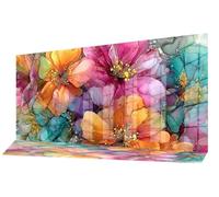 Flowers Diamond Art Watercolor Diamond Painting Kit 24x48 Inch, 5D Crystal Art Craft Kits Beginner Adults Hobbies for Women Relax, Large Colorful Gem Canvas Paint by Numbers for Home Wall Decor C-643