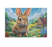 Flowers in Full Bloom 300 Pcs Jigsaw Puzzle Bundle Puzzle for Adults Teens 14+ Fun Family Game Mindful Activity Spring Gift Precision Cut Board 300 PCS