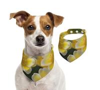 Flowers in The Park Dog Bandanas-Washable Dog Kerchief for Small to Large Pet Scarf for Girl Or Boy, Pet Accessories