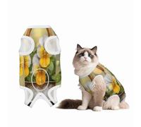 Flowers in The Rain Recovery Suit for Dogs Cats After Surgery,Pet Recovery Shirt, Dog Onesies Pet Surgery Recovery Suit