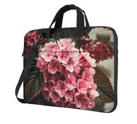 Flowers Laptop Bag 13-15.6Inch, 360° Protective Laptop Sleeve Case Shockproof Messenger Shoulder Bag Waterproof Computer Case Carrying Cover Briefcases for Men Women