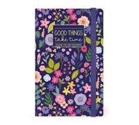 Flowers Lined Medium Notebook