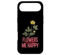 Flowers Make Me Happy (Flower Graphic) Case for iPhone Air