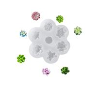Flowers Molds Casting Molds Succulents Plant Silicone Baking Plasters Epoxy Resin Flowers Succulents Plant Silicone Baking Resin