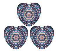 Flowers Moon Butterfly Car Air Freshener, 3 Pcs Love form Hanging Air Freshener Cards, Long Lasting Fragrance Scented Cards for Car, Home, Office White-style