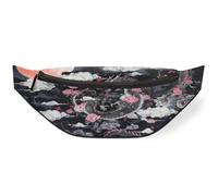 Flowers Moon Dragon Waist Bag Pack for Women Men Kids Girls Boys Fanny Pack Bumbags Pouch Purses Belt Bag for Travel Sport Running