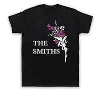 Flowers Morrissey Unofficial The Smiths Rock Band ICON Mens & Womens T-Shirt White Yellow Black Red Mens Women T Shirt 100% Cotton(X-Large)