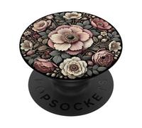 Flowers Natural Abstract Bouquet Round Stylish PopSockets Swappable PopGrip