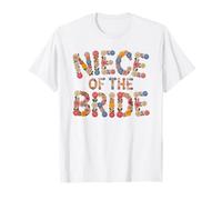 Flowers Niece of THE Bride I Do Crew Babes Bridal Future Mrs T-Shirt