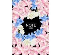 Flowers Notebook: Pastel Watercolor Flowers Notebook, 120 pages lined, 6" x 9"