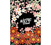 Flowers Notebook: Pastel Watercolor Flowers Notebook, 120 pages lined, 6" x 9"