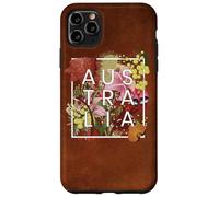 Flowers of Australia Word Art - Australian Pride Case for iPhone 11 Pro Max