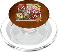 Flowers of Australia Word Art - Australian Pride PopSockets PopGrip for MagSafe