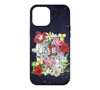 Flowers of Cambodia Word Art - Khmer Pride Case for iPhone 12 Pro Max