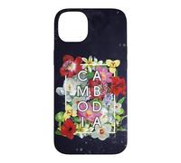 Flowers of Cambodia Word Art - Khmer Pride Case for iPhone 14 Plus
