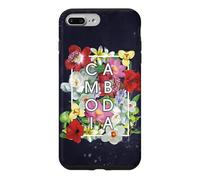 Flowers of Cambodia Word Art - Khmer Pride Case for iPhone 7 Plus/8 Plus