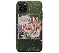 Flowers of Dominican Republic Word Art - Dominican Pride Case for iPhone 11 Pro Max