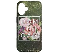 Flowers of Dominican Republic Word Art - Dominican Pride Case for iPhone 16
