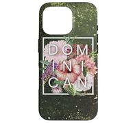 Flowers of Dominican Republic Word Art - Dominican Pride Case for iPhone 16 Pro