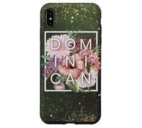 Flowers of Dominican Republic Word Art - Dominican Pride Case for iPhone XS Max