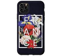 Flowers of France Word Art - French Pride Case for iPhone 11 Pro Max