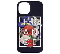 Flowers of France Word Art - French Pride Case for iPhone 14
