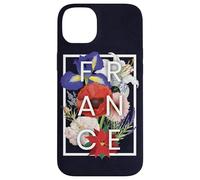 Flowers of France Word Art - French Pride Case for iPhone 14 Plus