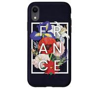 Flowers of France Word Art - French Pride Case for iPhone XR