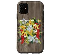 Flowers of Guatemala Word Art - Guatemalan Pride Case for iPhone 11