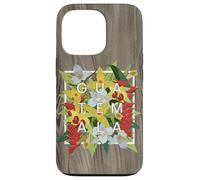 Flowers of Guatemala Word Art - Guatemalan Pride Case for iPhone 13 Pro