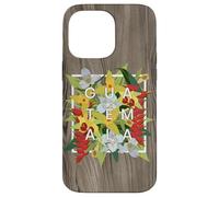 Flowers of Guatemala Word Art - Guatemalan Pride Case for iPhone 14 Pro Max