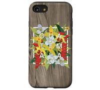 Flowers of Guatemala Word Art - Guatemalan Pride Case for iPhone SE (2020) / 7/8