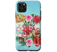 Flowers of Maldives Word Art - Maldives Vacation Souvenir Case for iPhone 11 Pro Max