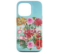 Flowers of Maldives Word Art - Maldives Vacation Souvenir Case for iPhone 13 Pro