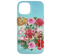 Flowers of Maldives Word Art - Maldives Vacation Souvenir Case for iPhone 14