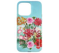 Flowers of Maldives Word Art - Maldives Vacation Souvenir Case for iPhone 15 Pro Max