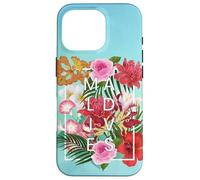 Flowers of Maldives Word Art - Maldives Vacation Souvenir Case for iPhone 16 Pro