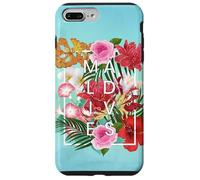 Flowers of Maldives Word Art - Maldives Vacation Souvenir Case for iPhone 7 Plus/8 Plus