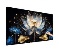 Flowers Paint by Numbers for Adults Children, Painting by Numbers for Beginner, Abstract Paint by Number Kits with Large Canvas 180x80cm, DIY Oil Painting Kit for Autumn Decor, Gifts for Women U-51