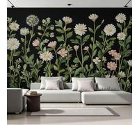 Flowers Photo Wallpaper for Bedroom Plants Simplicity 3D Small Wall Mural, Removable Peel and Stick Self-Adhesive Wall Decal for Boys Girls Living Room Office Decor 157"x 110"21U-49