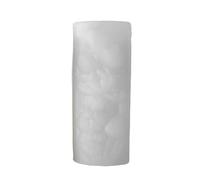 Flowers Pillar Molds Casting Flower Cylinder Silicone Ornament Plasters Epoxy Resin Flowers Pillar